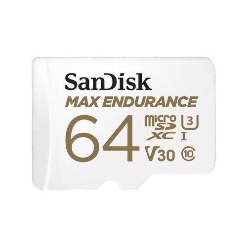 SanDisk MAX ENDURANCE microSDXC 64GB + SD Adapter