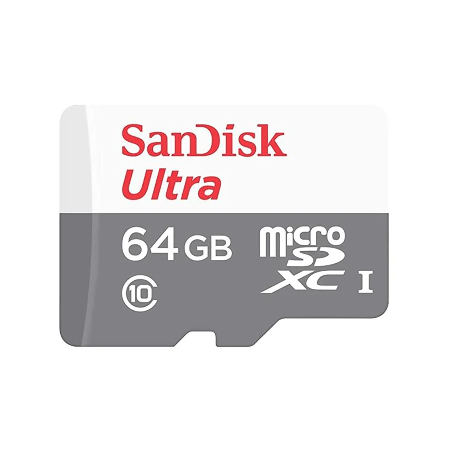 Sandisk Ultra 64GB Class 10 MicroSDXC Card (SDSQUNR-064G-GN3MN)