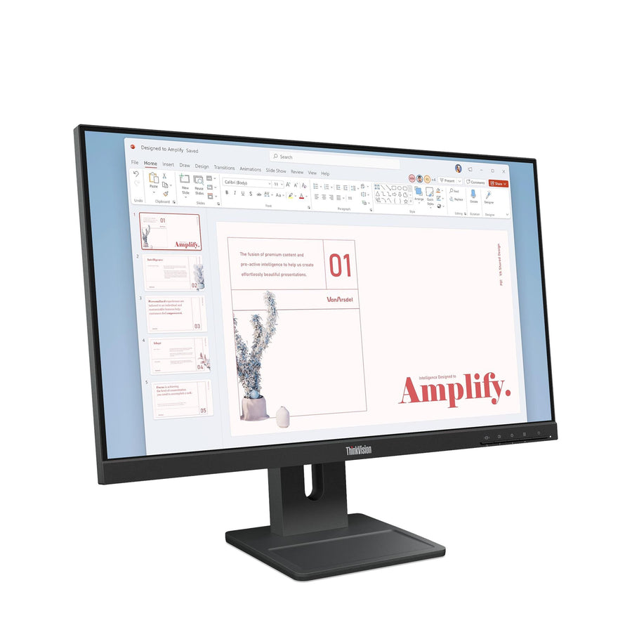 Lenovo ThinkVision E24 40 23.8in 3 Year CCI Wa 23.8" Monitor (64BAMAT1SA)