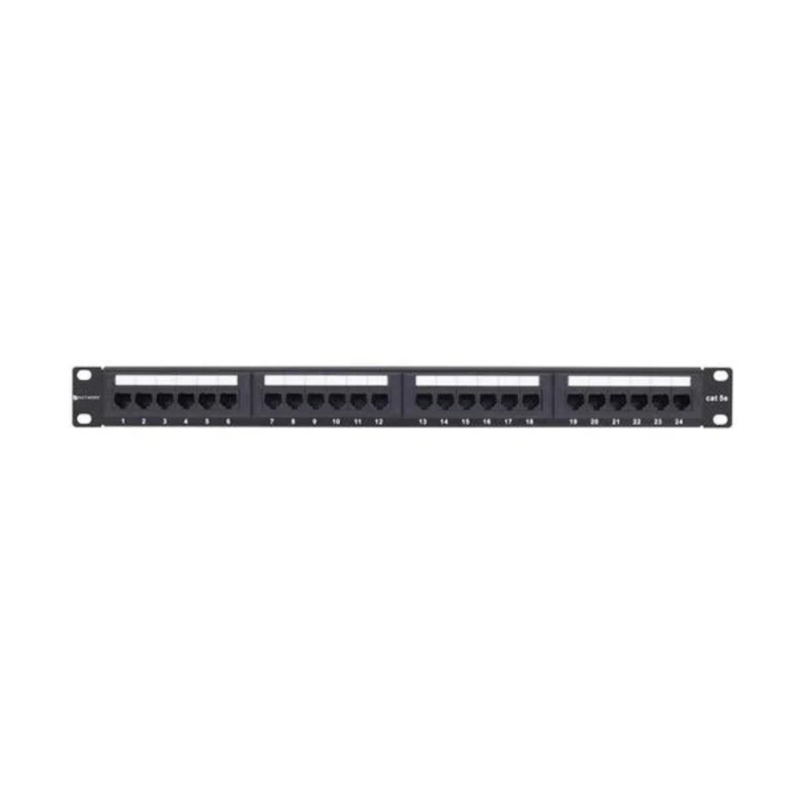 Datanet CAT6A 24 PORT 19" Patch Panel