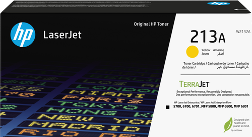 HP 213A Yellow Original LaserJet Toner Cartridge