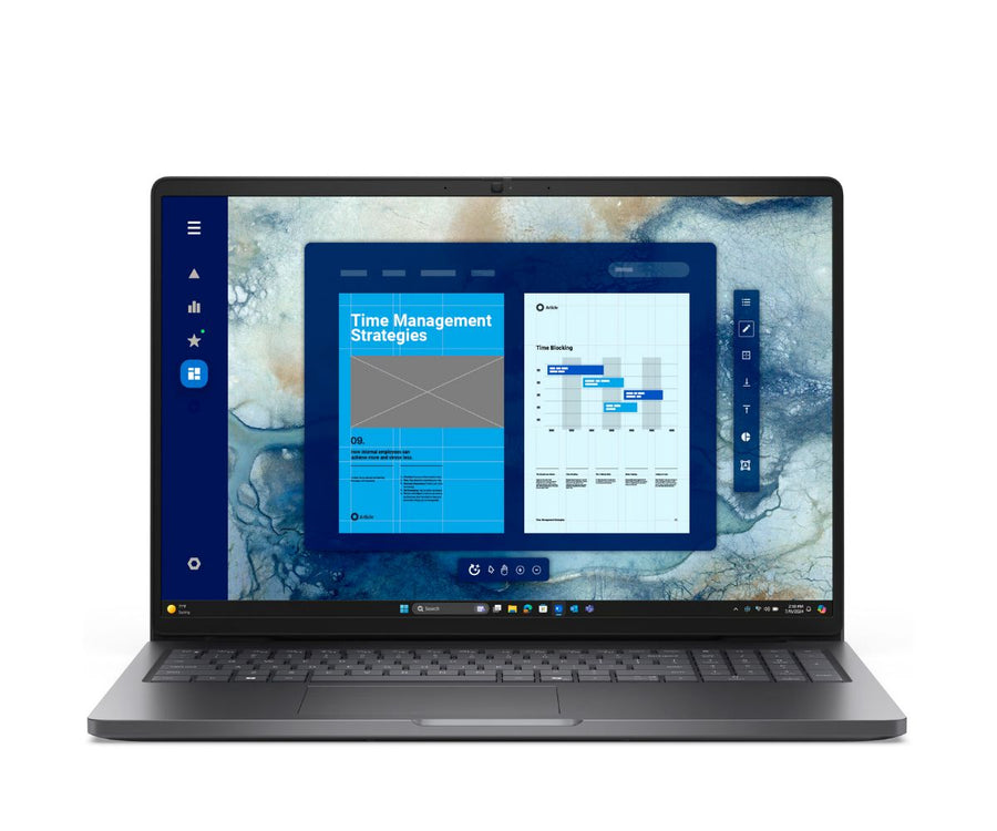Dell Pro 16|U7 255U|16GB|512GB SSD|FgrPr|W11 Pro|IR Cam & Mic|WLAN…